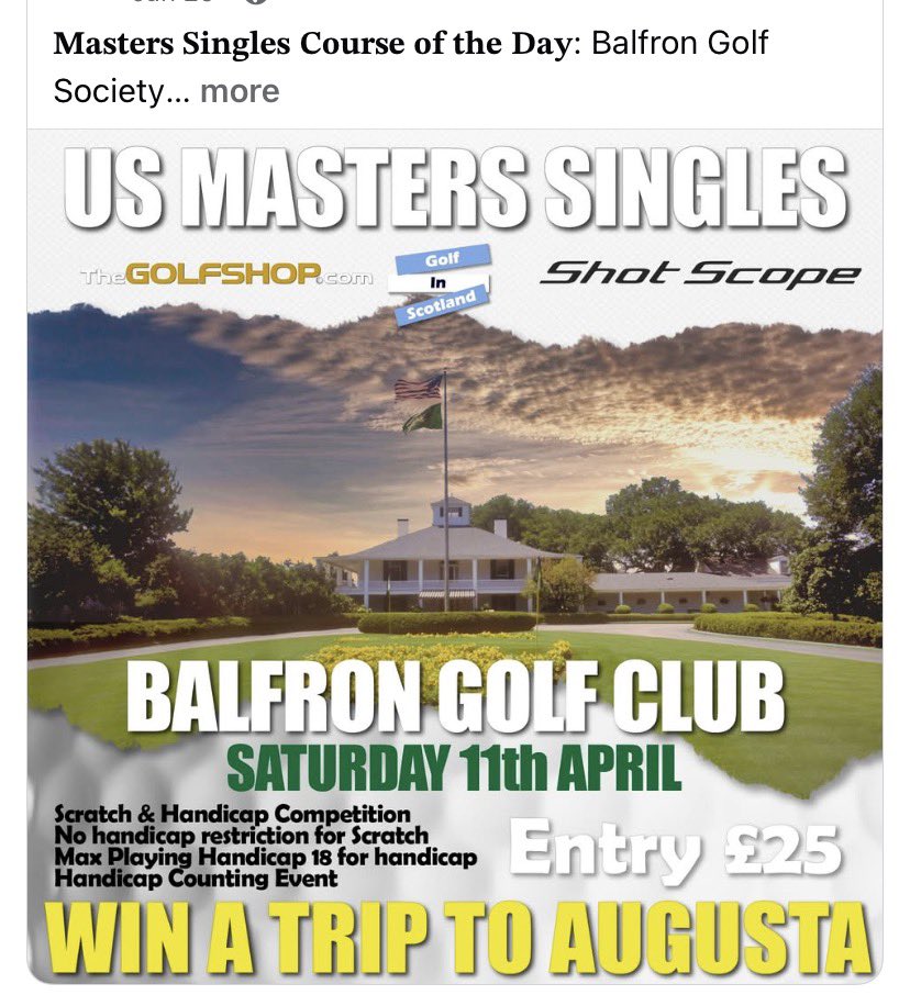 Balfron Golf tweet media