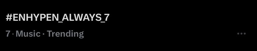 ℒ. ENHYPEN IS 7. tweet media