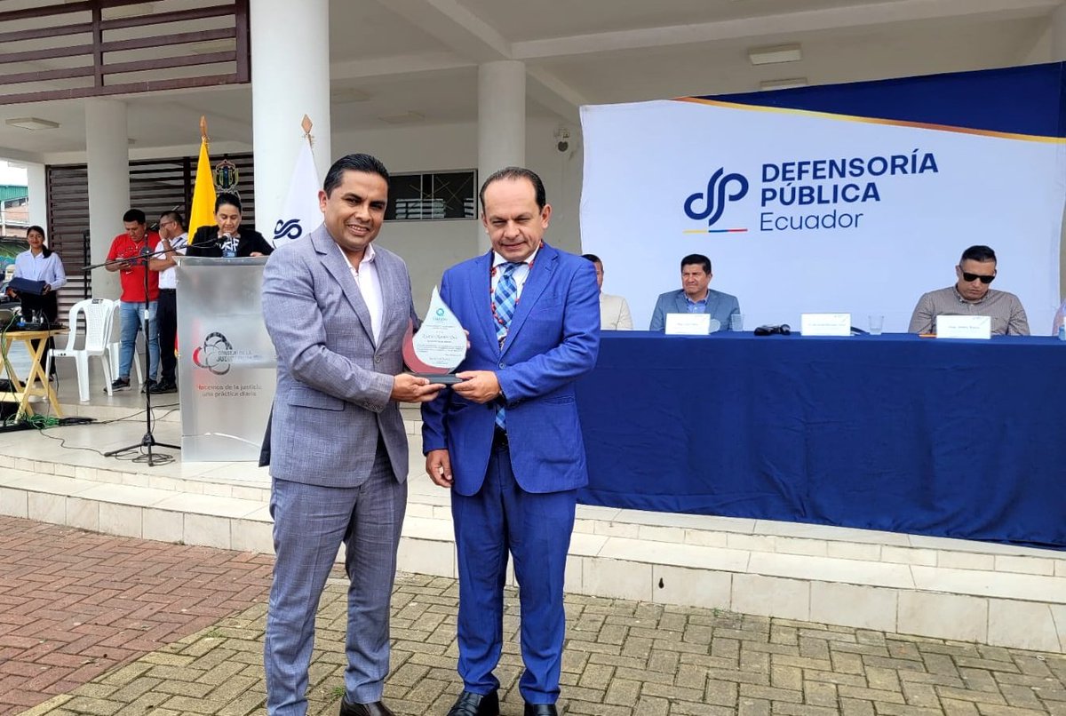 Defensoría Pública del Ecuador tweet media