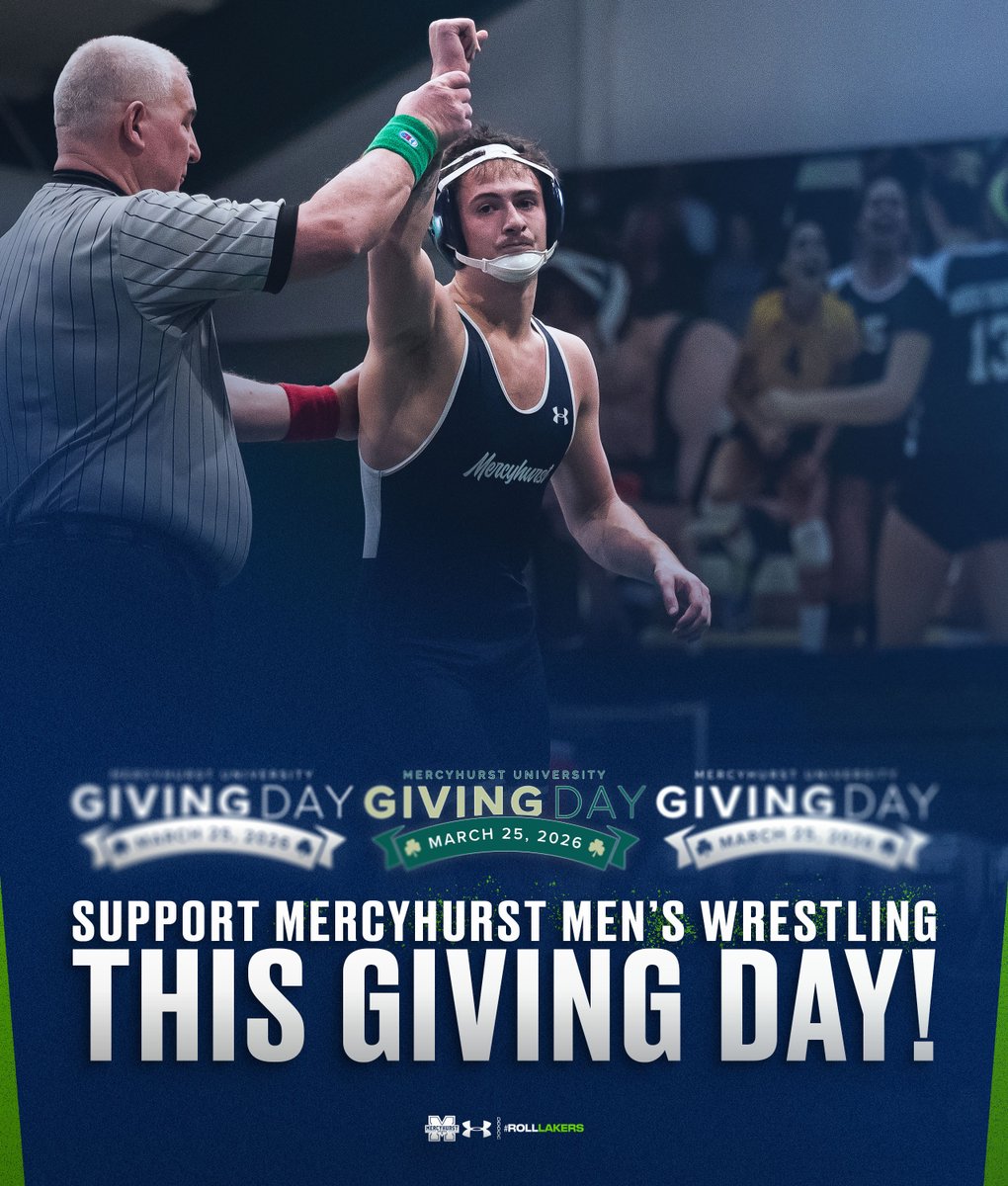 Giving Day is here and we need you🫵

Any donation helps to directly enhance our student-athletes' experience on and off the mats‼️

Donate now: mhur.st/give-athletics…

#RollLakers☘️