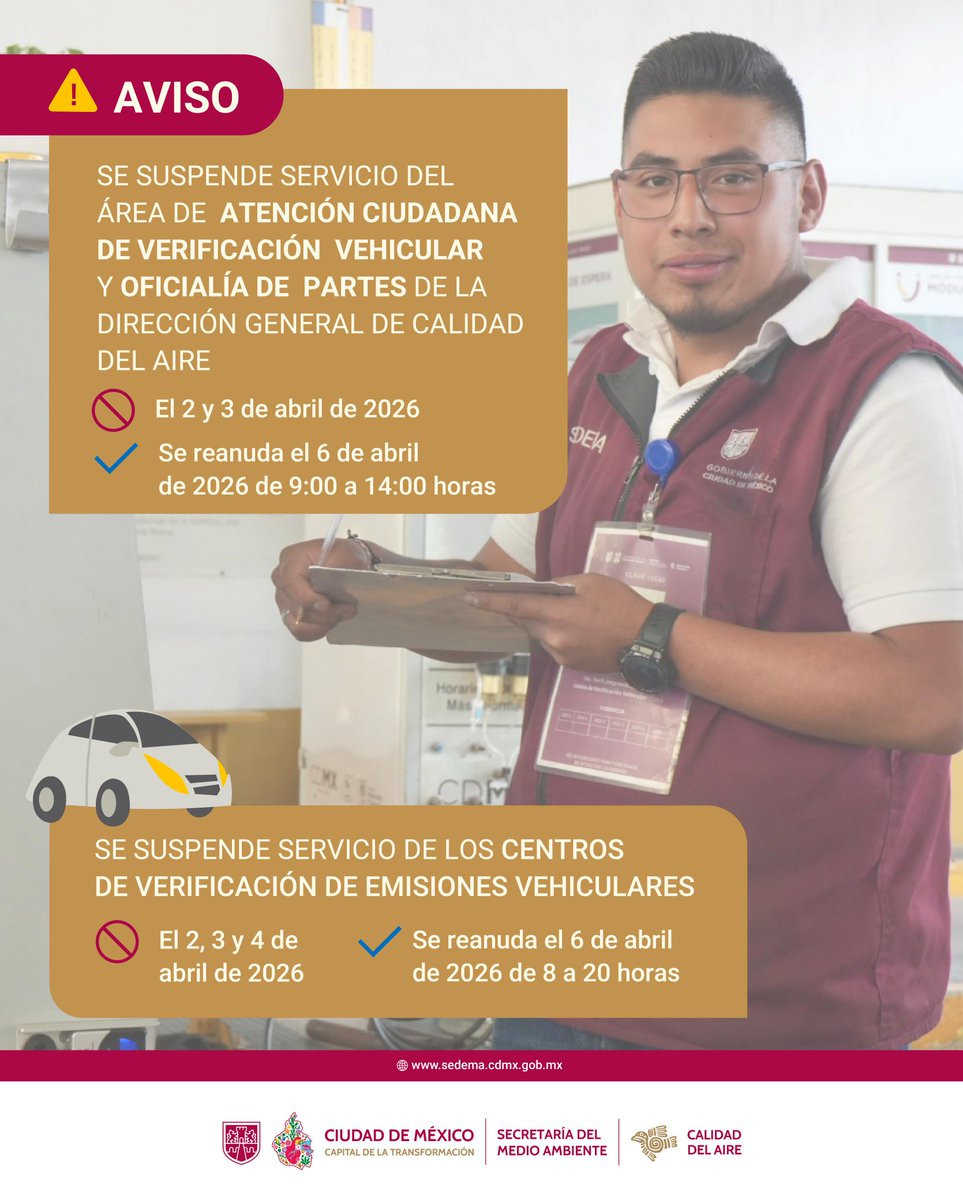 Secretaría del Medio Ambiente tweet media