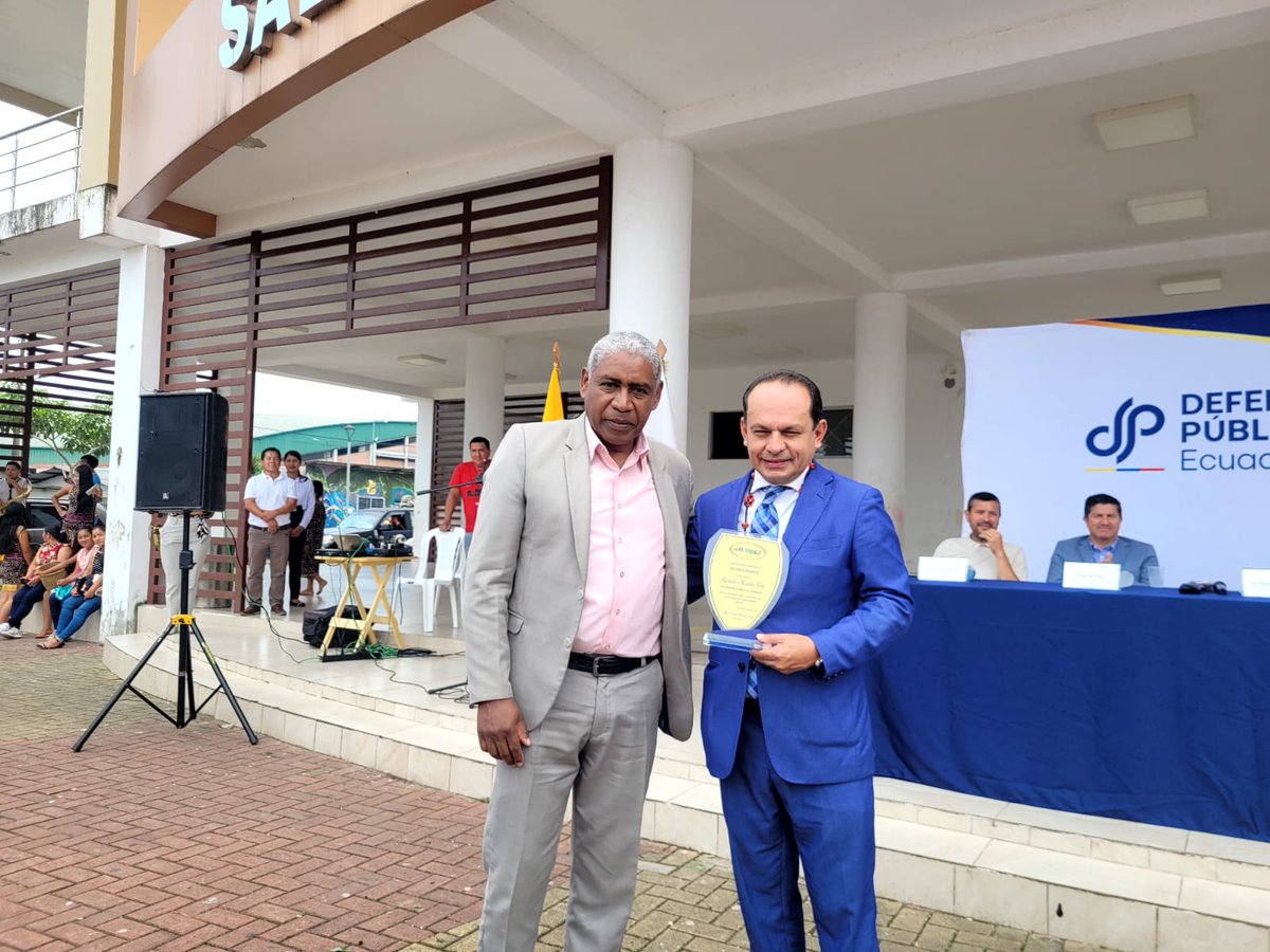 Defensoría Pública del Ecuador tweet media