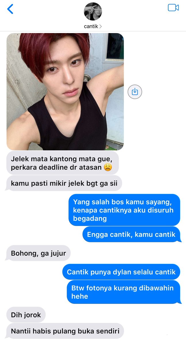 kakak cantik manggil dirinya gue tp ke pacarnya kamu #daengsyon