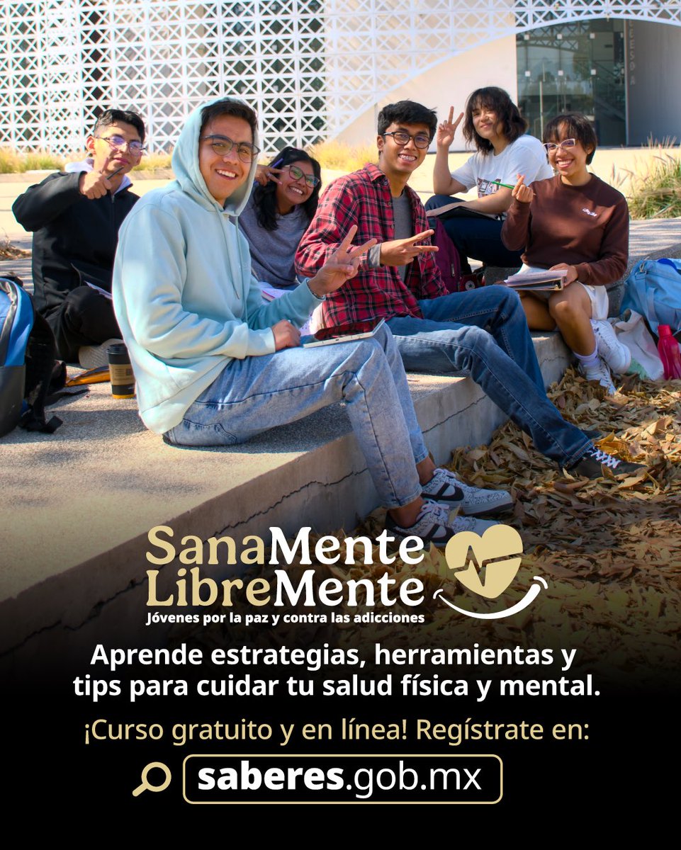 UADEOoficial's tweet photo. Conoce los riesgos de consumir sustancias psicoactivas y cómo prevenir conductas que te pueden hacer daño:

📝Registrate en el curso "SanaMente
Libremente: jóvenes por la paz y contra las adicciones"

👨🏽‍💻Disponible en: https://t.co/qbGiMupn1E

@SEP_mx @rvillanueval https://t.co/PmEAueqCoy