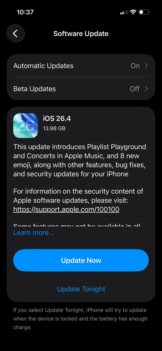 Apple just released iOS 26.4.