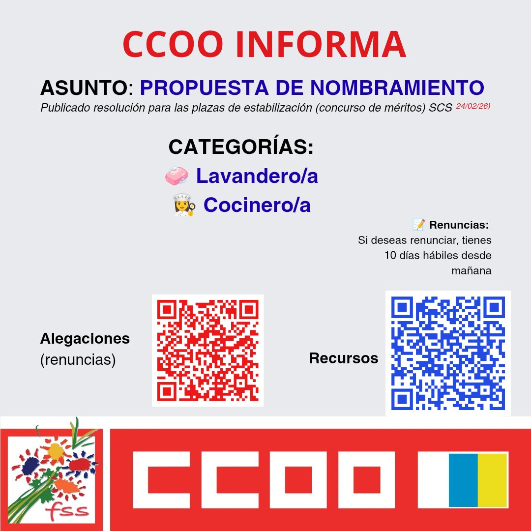 FSS-CCOO Canarias tweet media