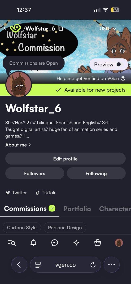 Wolfstar🐺✨ VgenArtits (VgenCommisions Open) tweet media