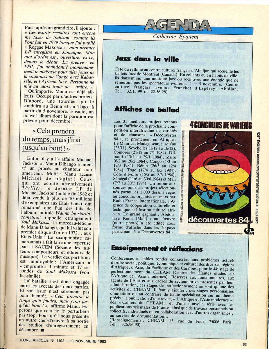 Célestin Monga tweet media