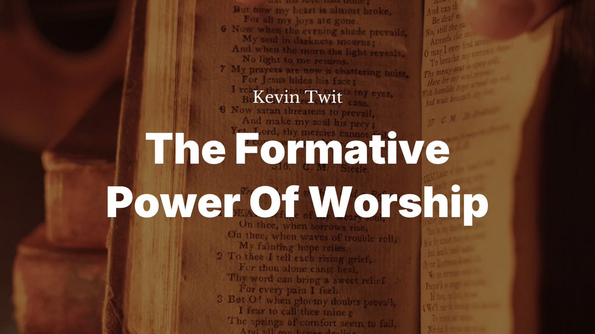 a4mrofficial's tweet photo. Worship is never neutral—it’s shaping us. Kevin Twit reflects on how the songs we sing form our understanding of the Christian life, and why recovering honest, gospel-rich hymns matters more than we think.
https://t.co/2P8IJwQc9p https://t.co/UuErZeSIDZ