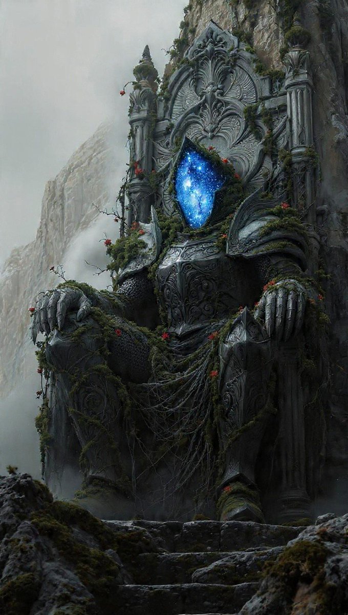 Sooner or later, every kingdom becomes a ruin. The king is forgotten, the throne is overgrown, and the armor is just a home for moss. But the cosmos that you held inside you? The little galaxy of your own consciousness? That doesn't fade. It just sits there, patiently, holding