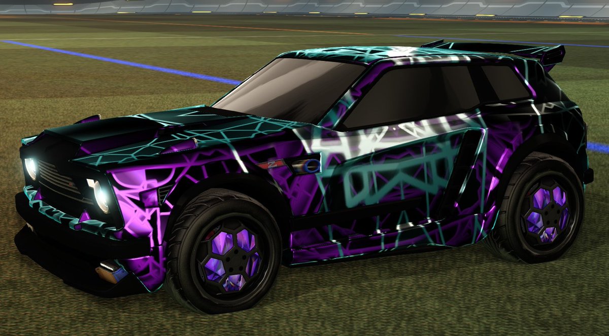 CptDrax's tweet photo. @RL_CarDesigns what do you think? RLCS Crystalline Wheels + Psychwave Decal #rocketleague #design #RLCS https://t.co/eBR1dLZVfe