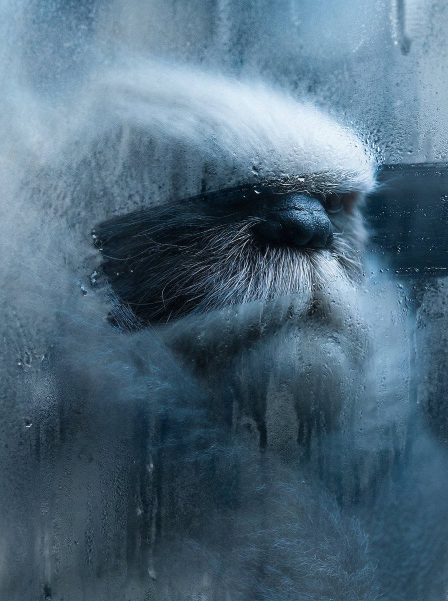 Frosted glass clear slit