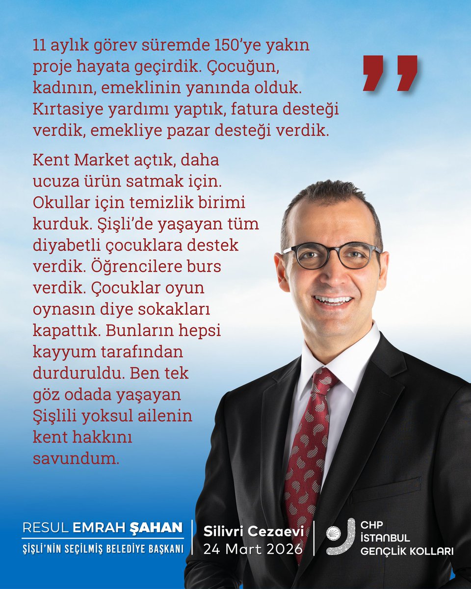 CHP İstanbul Gençlik Kolları tweet media