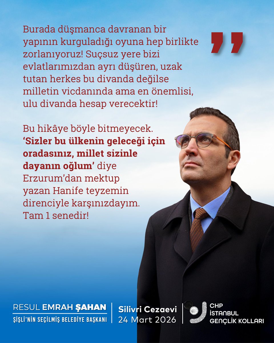 CHP İstanbul Gençlik Kolları tweet media