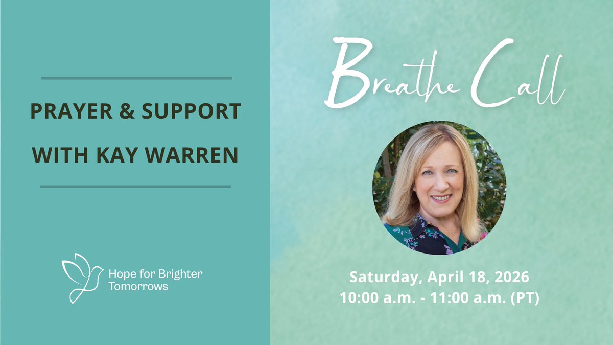 Kay Warren tweet media