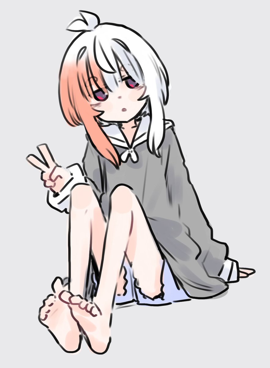 「」|菓しおりのイラスト