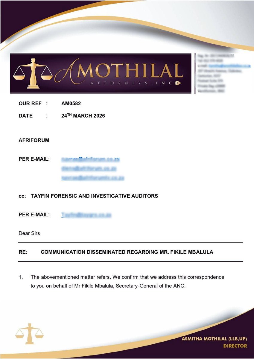 AfriForum tweet media