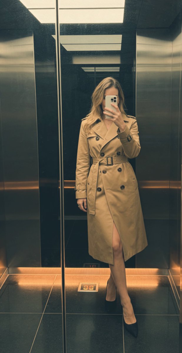 Season of showing up wearing a trench coat… what do you think I’m wearing underneath?
