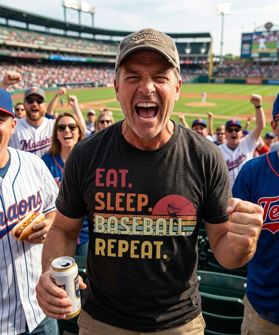 dbprinted's tweet image. Love baseball? ⚾ This Eat Sleep Baseball Repeat vintage design is perfect for players, fans, and coaches who live the game every day.
#baseball #eatsleeprepeat #baseballlovers 

👉 Click to grab yours now and show your baseball lifestyle! pin.it/3NOwEktjB via @pinterest