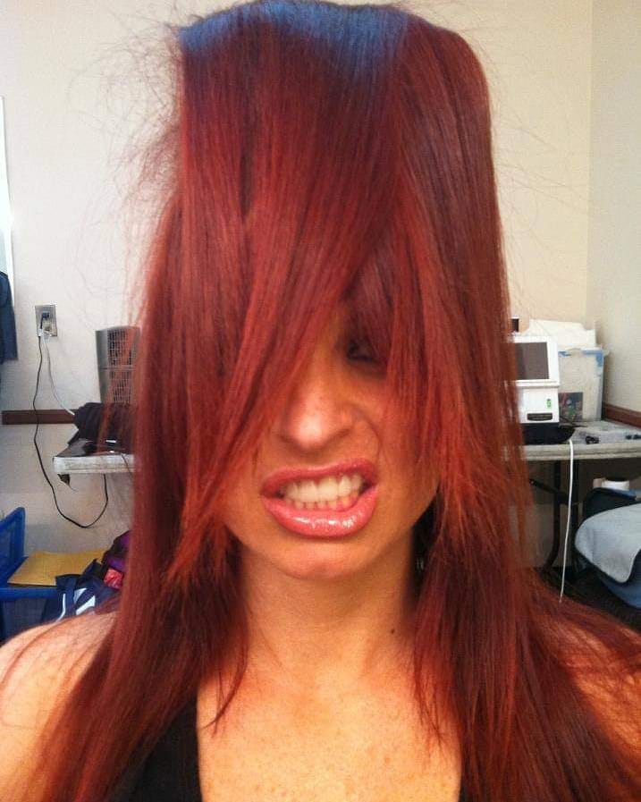 Not exactly the hair style I was thinking of getting