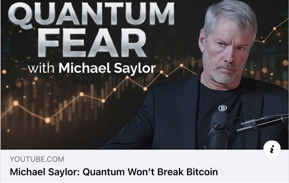 valerio_bit's tweet photo. Michael Saylor sui rischi del calcolo quantistico per la sicurezza di Bitcoin
https://t.co/SXiirLrsQS
#bitcoin #calcolo #quantistico #sicurezza https://t.co/rRuVVzVcRK