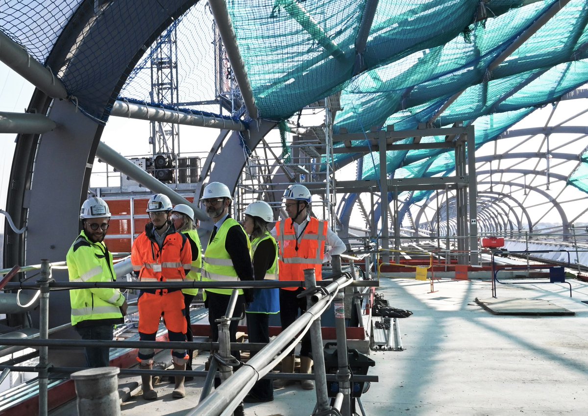 Image de Préfet de la Seine-Saint-Denis - #GrandParisExpress #Aménagement #Mobilité
Le préfet Julien Charles s’est rendu sur le chantier de