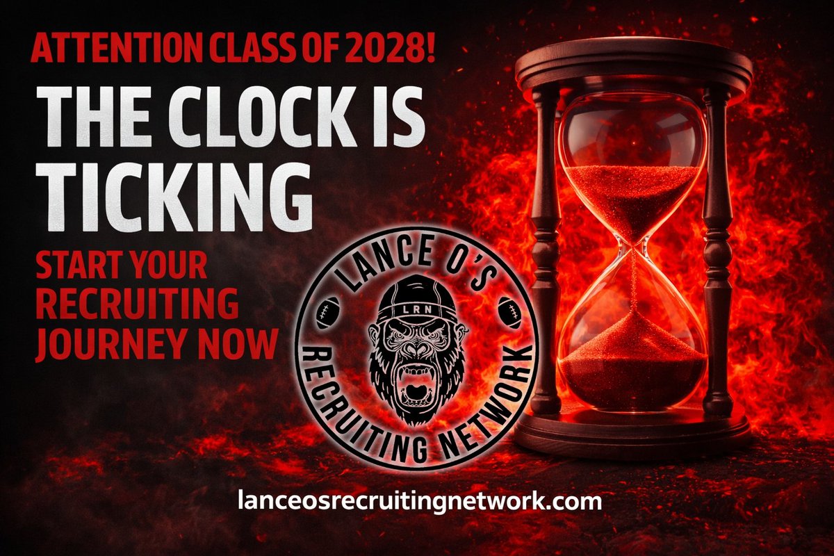 It might feel early, but the recruiting world moves fast. For the Class of 2028, the time to start your journey is now.⌛

Get started now:  🔗lanceosrecruitingnetwork.com/r/jake

Don’t get left behind! At Lance O's Recruiting Network, we specialize in helping student-athletes like you