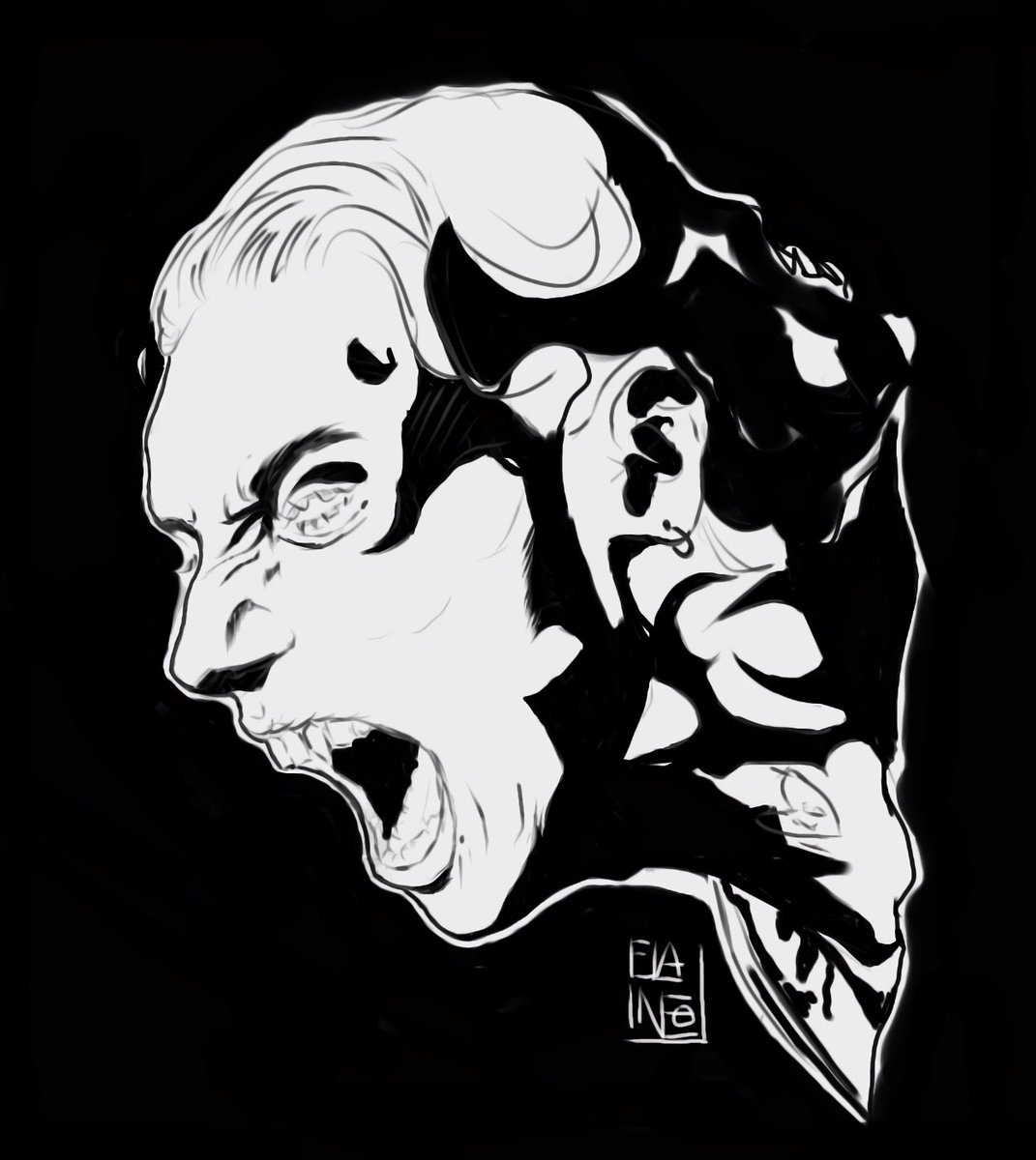 elaine ꩜ cigarette monarch tweet media