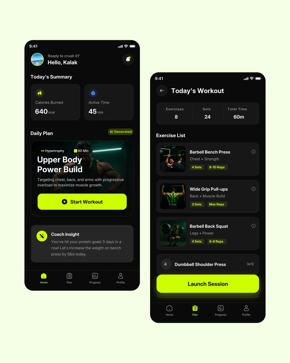 KhadayatKalak's tweet image. AI Gym Trainer
Train smarter 💪
Personalized workouts, real-time tracking &amp;amp; AI coaching—all in one app.
Level up your fitness game 🚀

#FitnessApp #AITrainer #GymLife #WorkoutMotivation #FitTech #TrainSmart