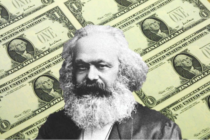 MarMusto's tweet image. #Marx wrote that #capitalism "is not an absolute but only a historical mode of production, corresponding to a specific and limited epoch in the development of the material conditions of production". Capitalism can be replaced by a different kind of society. 
It depends on us.