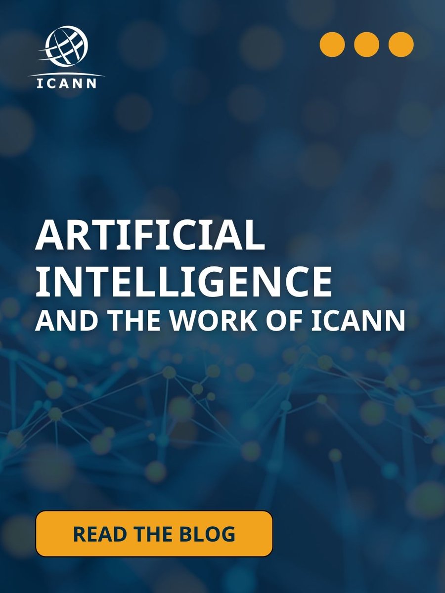 ICANN tweet media