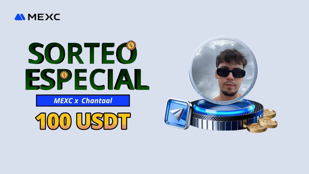 Sorteo de 100 USDT de la mano de Mexc.

Para participar solo debes hacer Repost a este tweet y seguirme a mi y a <a href="/MEXCespanol/">MEXC Español</a> 

2 ganadores (50 usdt cada uno) 
Los ganadores se darán mañana, suerte a todos.
