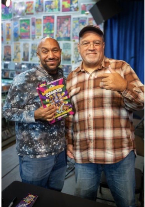 SethAMillion's tweet photo. What a time at @ameobasf #Mothershipconnected book signing and discussion #books #funk #music https://t.co/kWkeJtX0TA