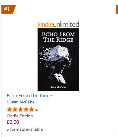 SMcCabe7's tweet photo. Reaching number 1 on Amazon top 100 free Ebook!!

Also available for paper/hard back 😅

#NewAuthor #Amazon #BookRecommendations https://t.co/LanZuwKJFw