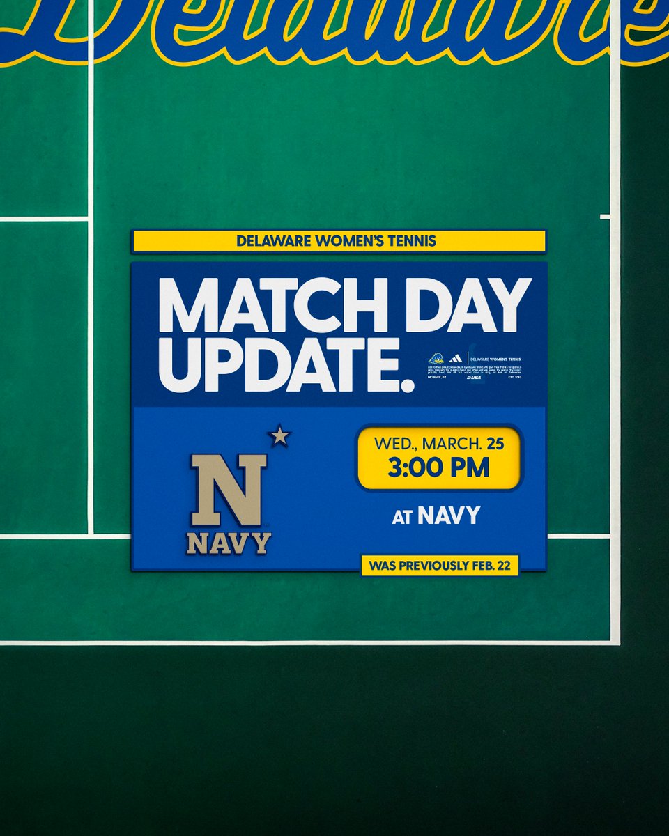 Delaware Women's Tennis tweet media
