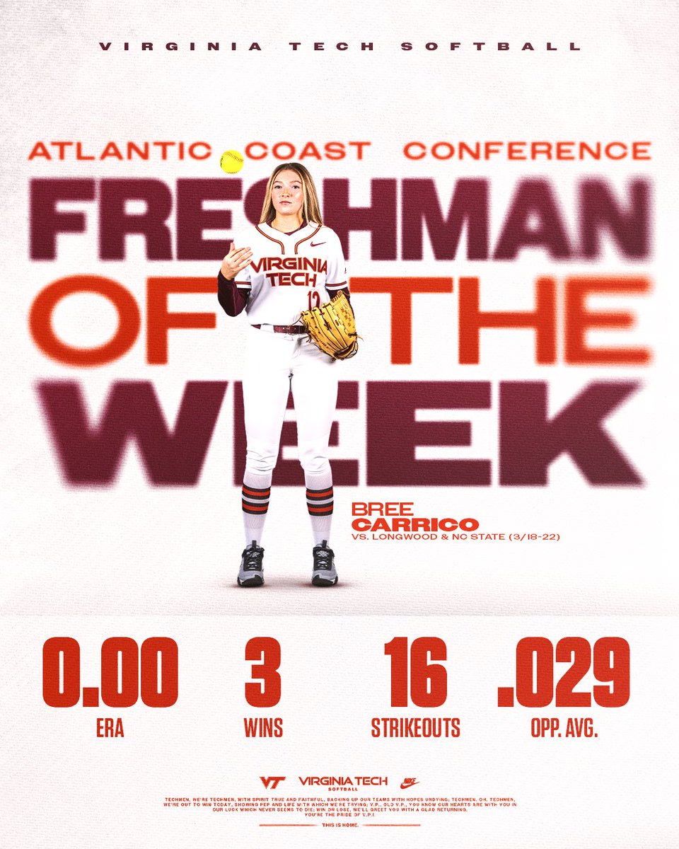 Virginia Tech Softball tweet media