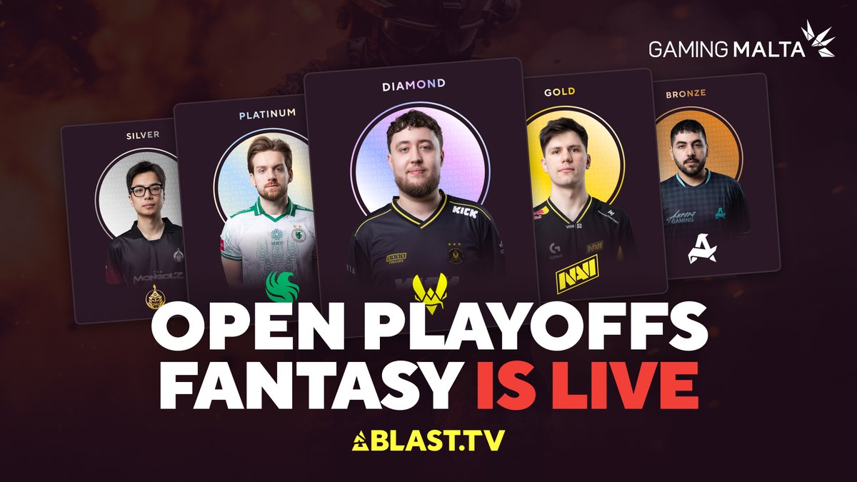 Fantasy for the <a href="/BLASTPremier/">BLAST Premier 💥</a> Open Rotterdam Playoffs is now LIVE! 🇳🇱 

👉 blast.tv/cs/fantasy