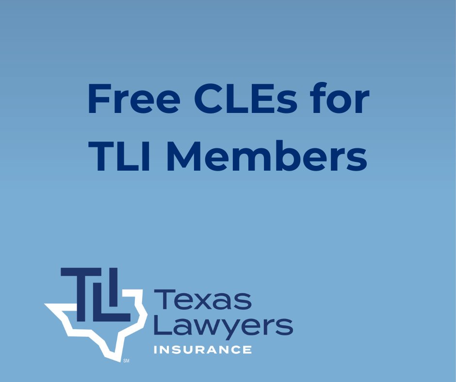 Texas Lawyers' Insurance Exchange tweet media
