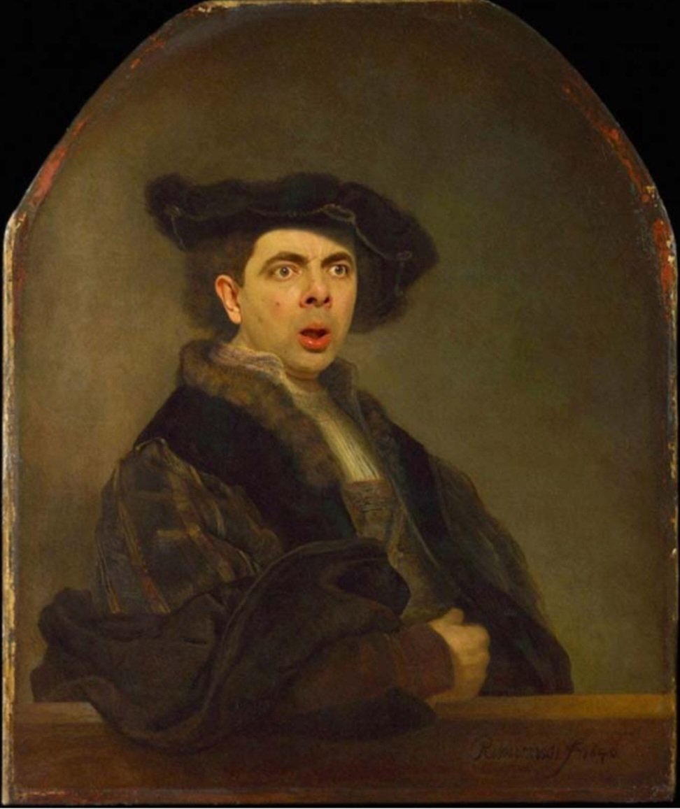 -Κε Τσαγκαρακη ο πίνακας ειναι γνησιος;
-Μα δεν φαίνεται;