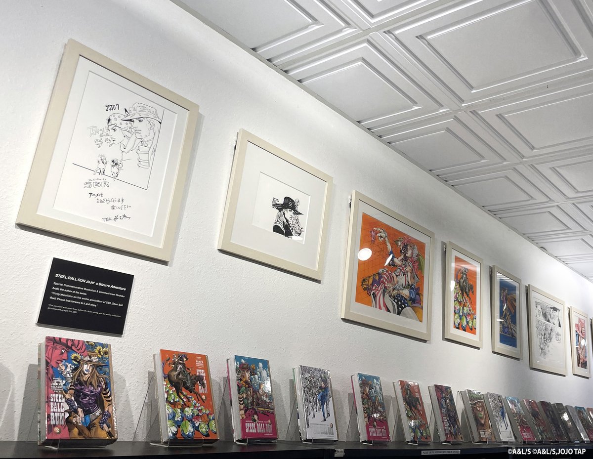 Step into the world of STEEL BALL RUN JoJo's Bizarre Adventure at