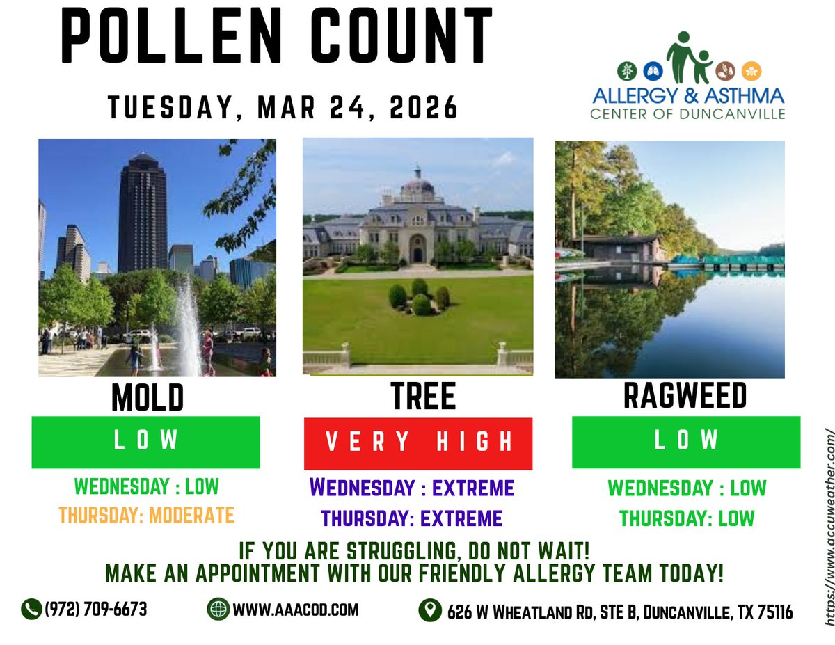 Allergy and Asthma Center of Duncanville tweet media