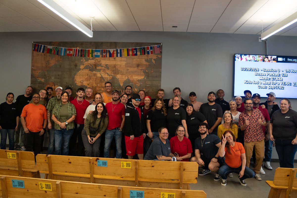 jjsafetyllc's tweet image. Giving back is part of who we are. 💙 The JJ Safety team was proud to volunteer at Feed My Starving Children, working together to help pack meals and make a difference in communities around the world.
@fmsc_org 

#GiveBack #CommunityFirst #VolunteerWork #FeedMyStarvingChildren