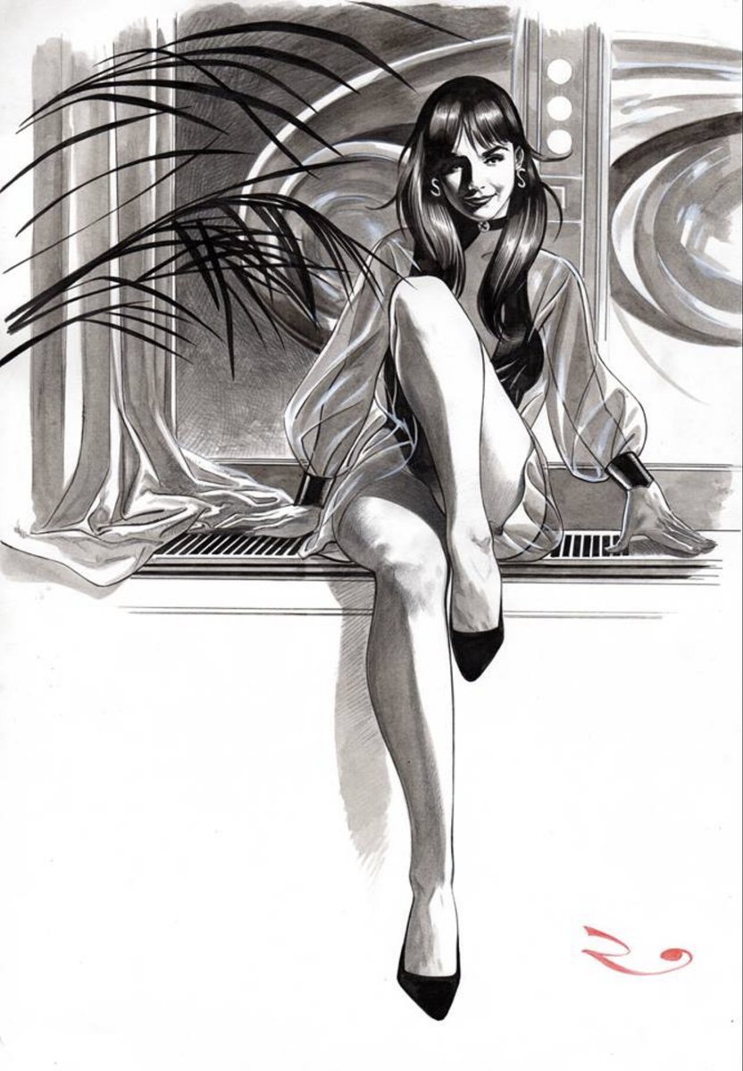 cimerians's tweet image. Silk Spectre by David Roach
#Watchmen #AlanMoore