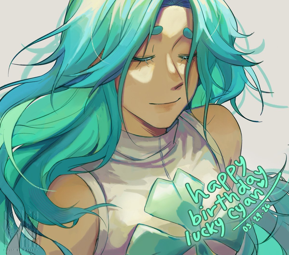 ★ 🩵HAPPY BIRTHDAY CYAN🩵★
#TBHX #TOBEHEROX #凸变英雄X