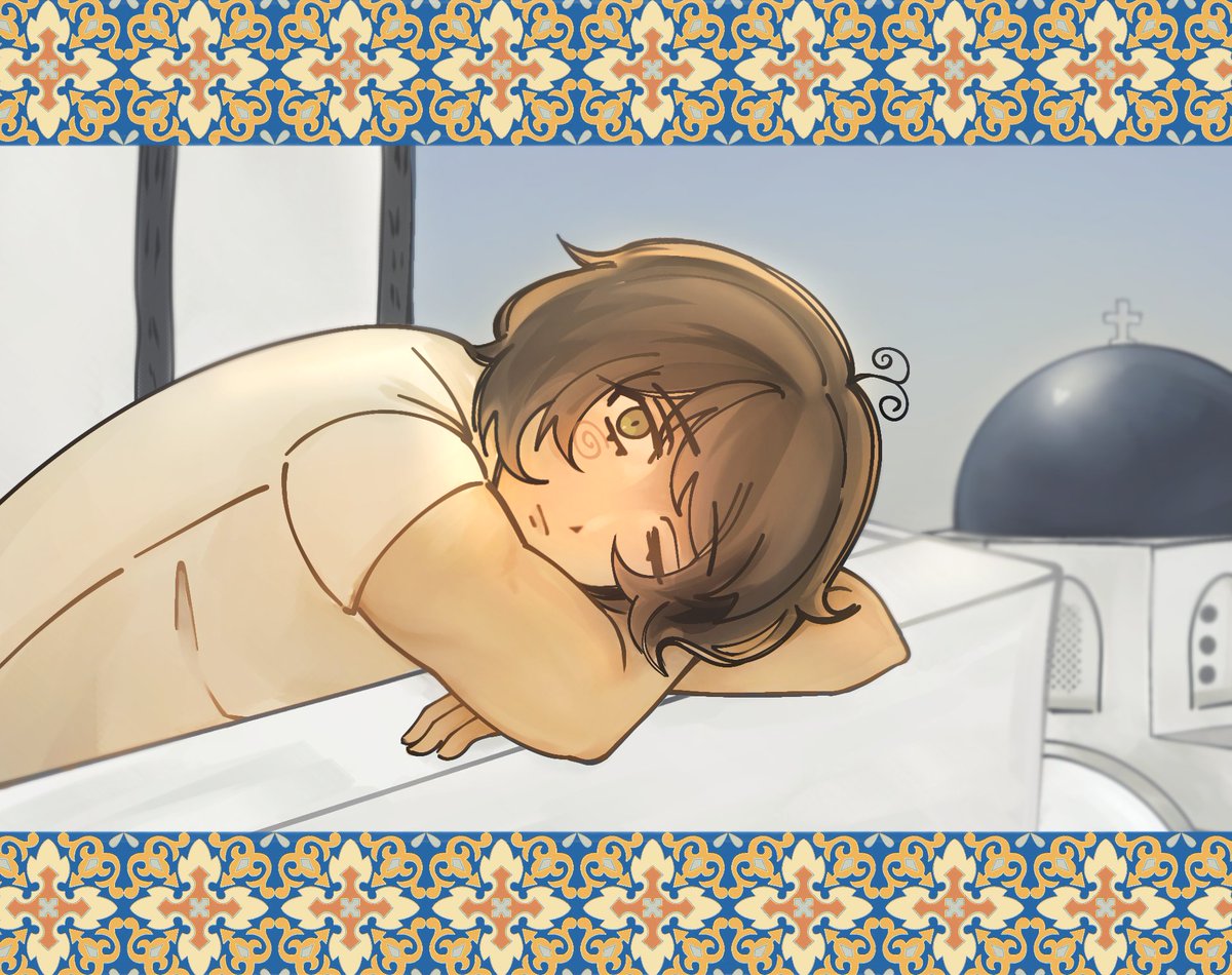 mmidorinoo's tweet photo. every day should be greece's birthday 
#hetalia #aphgreece #cringe https://t.co/aLp901iTVl