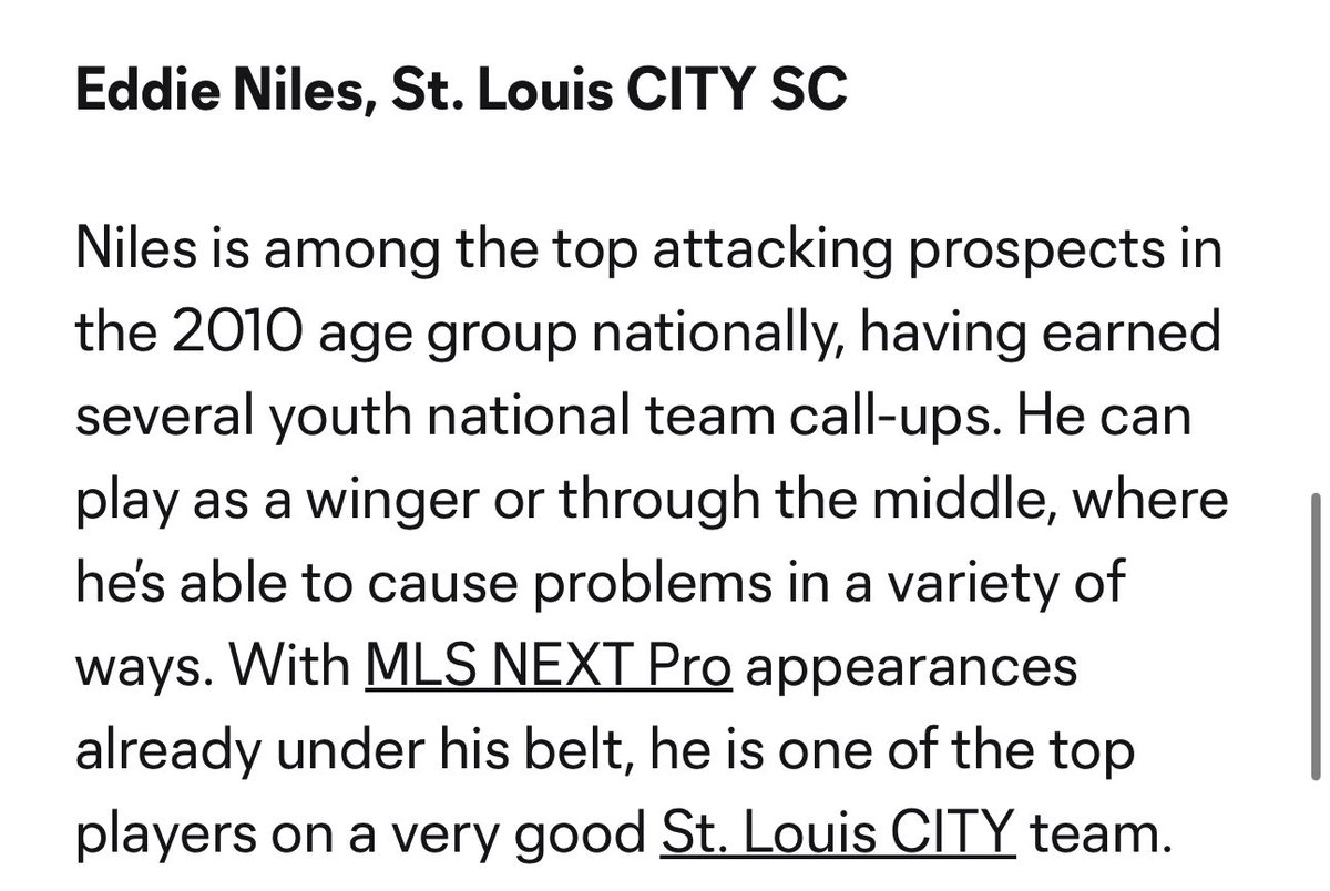 St. Louis CITY SC Academy tweet media