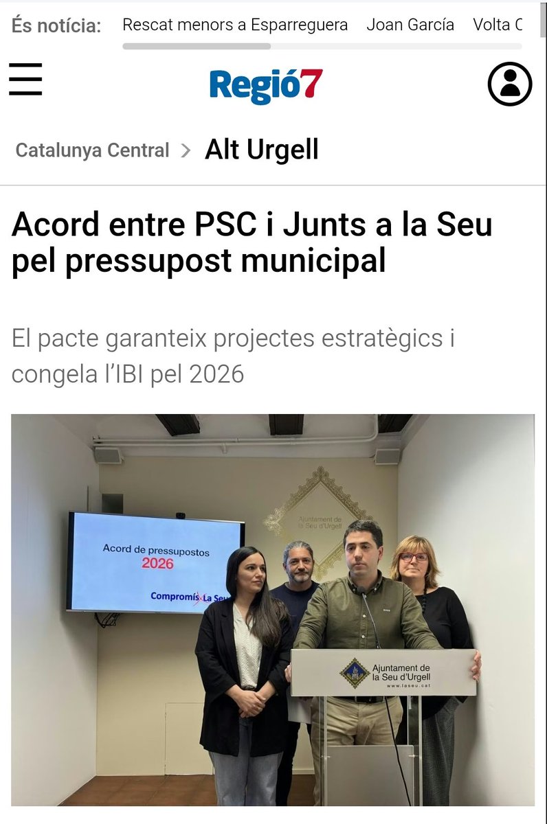 FNC de Ponent i Pirineu Occidental tweet media