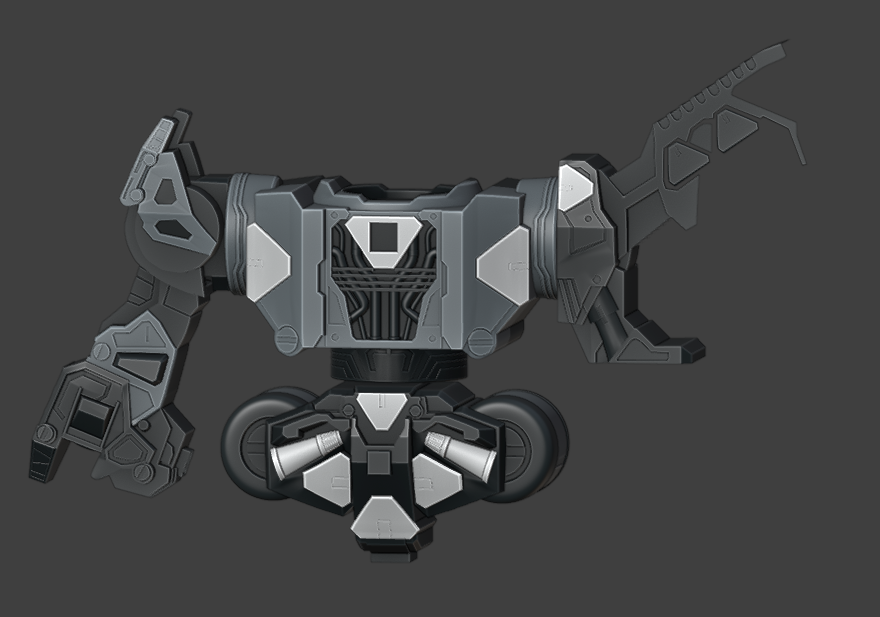 elsethexplora's tweet photo. #GavanInfinity #GAVAN #tokusatsu #projectRED #3dart #3DModel another update https://t.co/QjrdwEBi2L