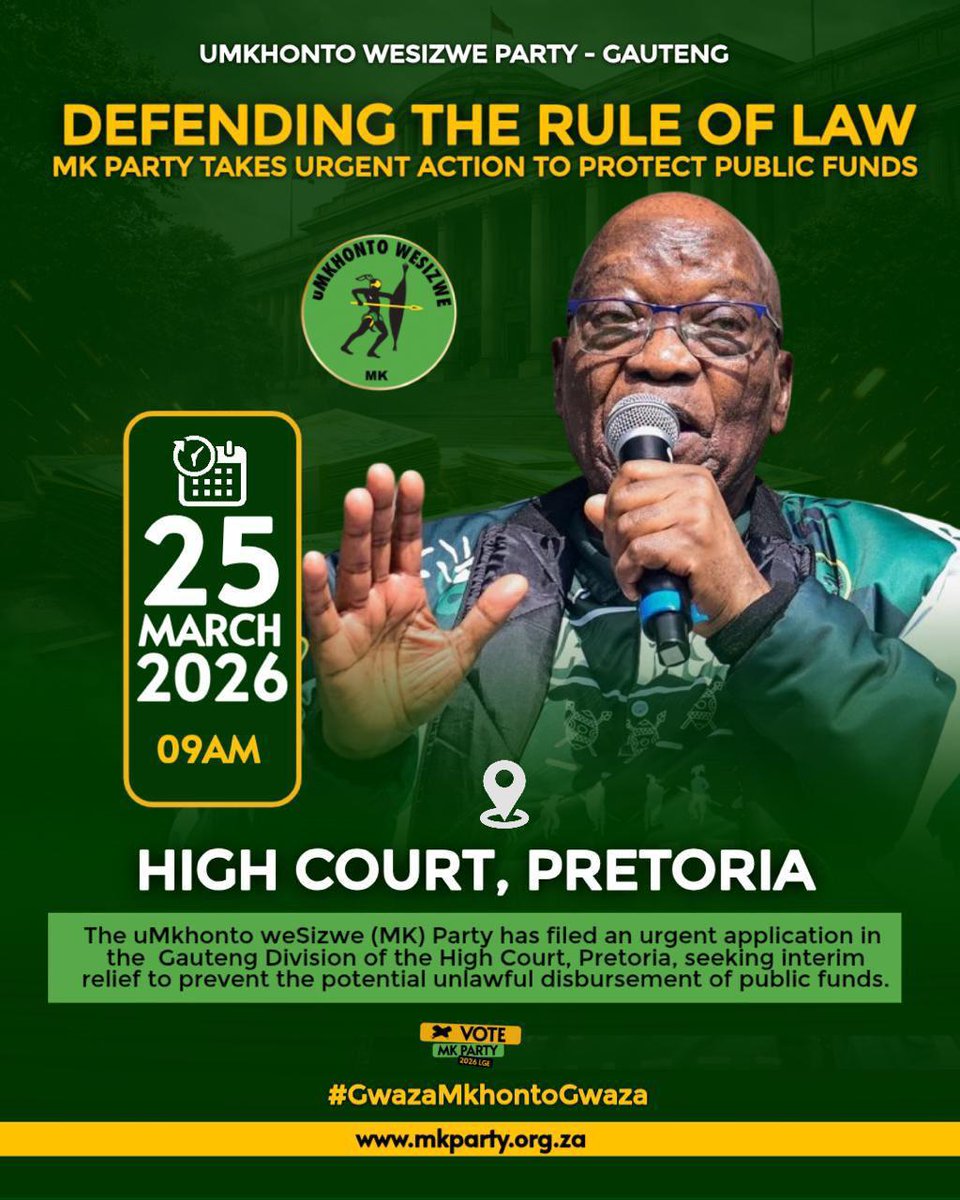 uMkhonto WeSizwe Party (Official) tweet media