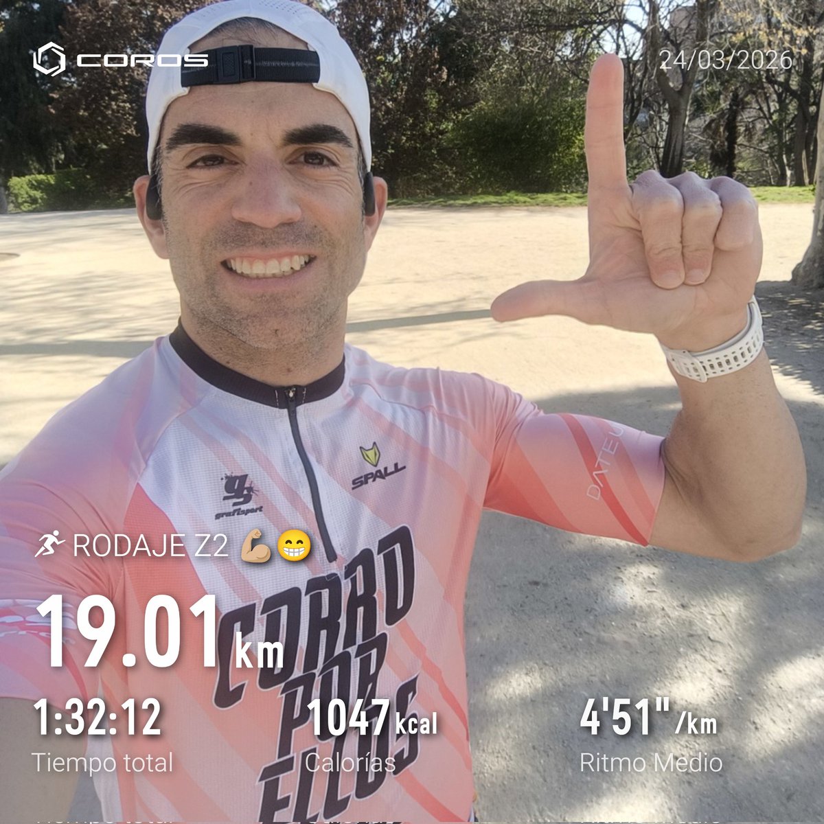 anonio88's tweet photo. Contento con el rodaje de hoy, seguimos mejorando y dando visibilidad a la iniciativa CORRO POR ELLOS 💪🏼😁

#trailrunning #trailrun #running #run #corroporellos https://t.co/8aAxoQVJ2D